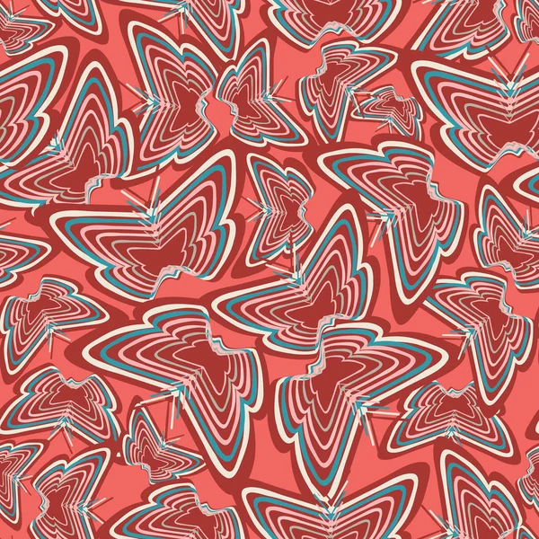 Geometrik seamless yineleme modeli. Vektör çizim.