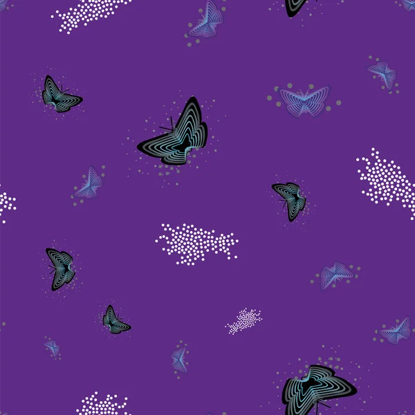 Kesintisiz yineleme deseni. Vektör çizimi.