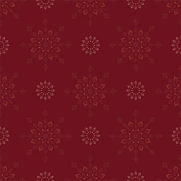 Kar tanelerinin soyut kusursuz desen illüstrasyonu.