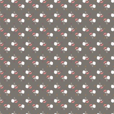 soyut Dikişsiz desen çizimi.