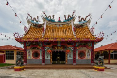 Çince tapınağın şaşırtıcı mimari tasarım