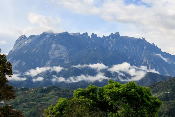 Majestueux Mont Kinabalu Sabah Bornéo — Photo