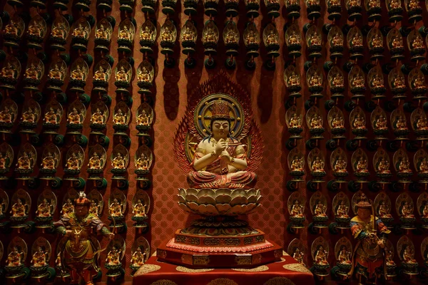 Buddha Buddha Tooth Relic Temple Singapur —  Fotos de Stock
