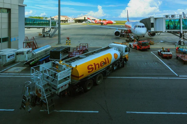 Kota Kinabalu Sabah Malajsie Prosince 2017 Pohled Letiště Kota Kinabalu — Stock fotografie