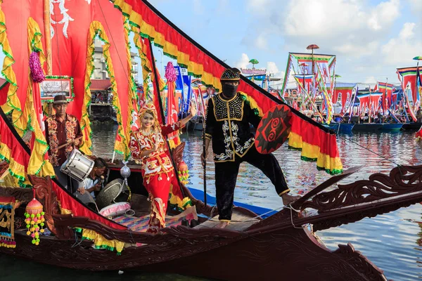 Semporna Sabah Malaysia Circa April 2017 Unidentified People Traditional Costume — 图库照片