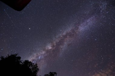 Sabah, Malezya Samanyolu Galaksisi ile Amazing güzel Karanlık gökyüzü