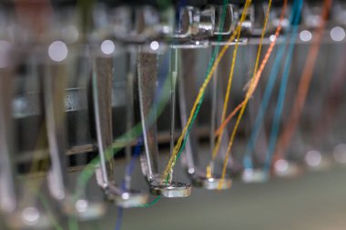 Tekstil endüstrisinde nakış makinesi iğnesi Kumaş Üreticileri, nakış iğnesi, iplik iğnesi