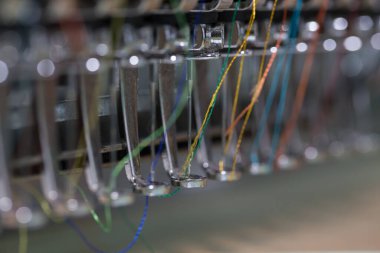 Tekstil endüstrisinde nakış makinesi iğnesi Kumaş Üreticileri, nakış iğnesi, iplik iğnesi