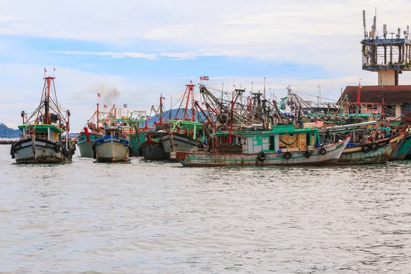 Kota Kinabalu Sabah Malaisie Juillet 2017 Bateau Pêcheur Kota Kinabalu — Photo