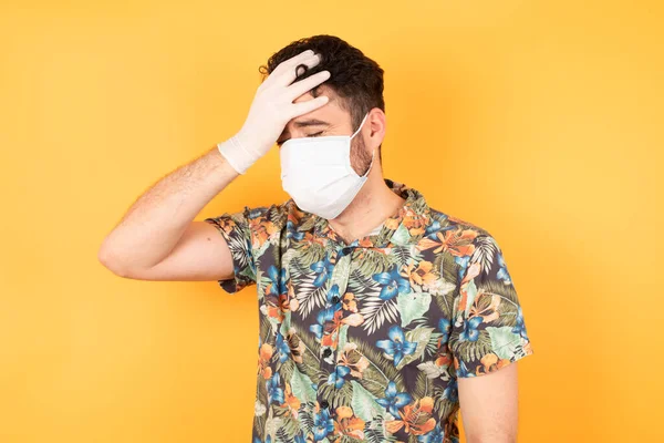 Very Upset Lonely Business Man Crying Standing Wall — Stock Photo, Image