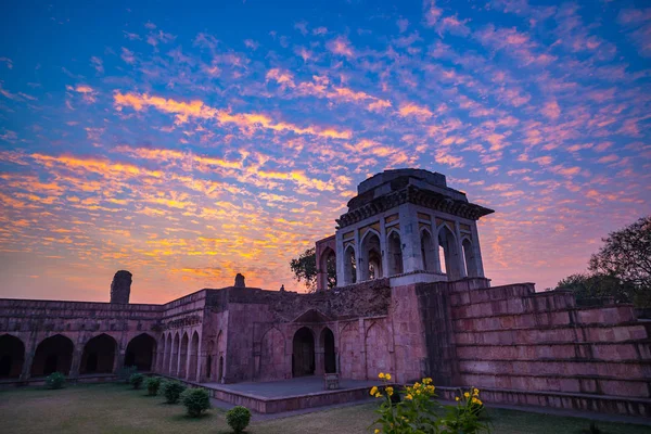 Mandu Індії Афганська Руїни Іслам Царства Мечеть Пам Ятник Мусульманських — стокове фото