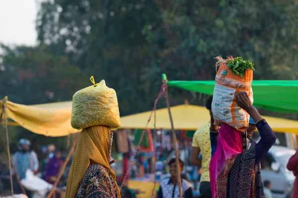 Mandu India Diciembre 2017 Mercado Tribal Los Sábados Mandu Madhya — Foto de Stock