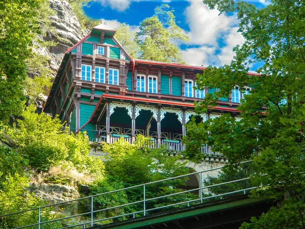 Bohem İsviçre. Pravice Kapısı yakınında