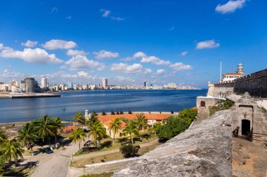 Havana Küba'nın panoramik manzarası