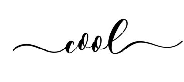 Güzel, düz çizgileri olan vektör kaligrafik yazı. Minimalist el yazısı çizimleri.