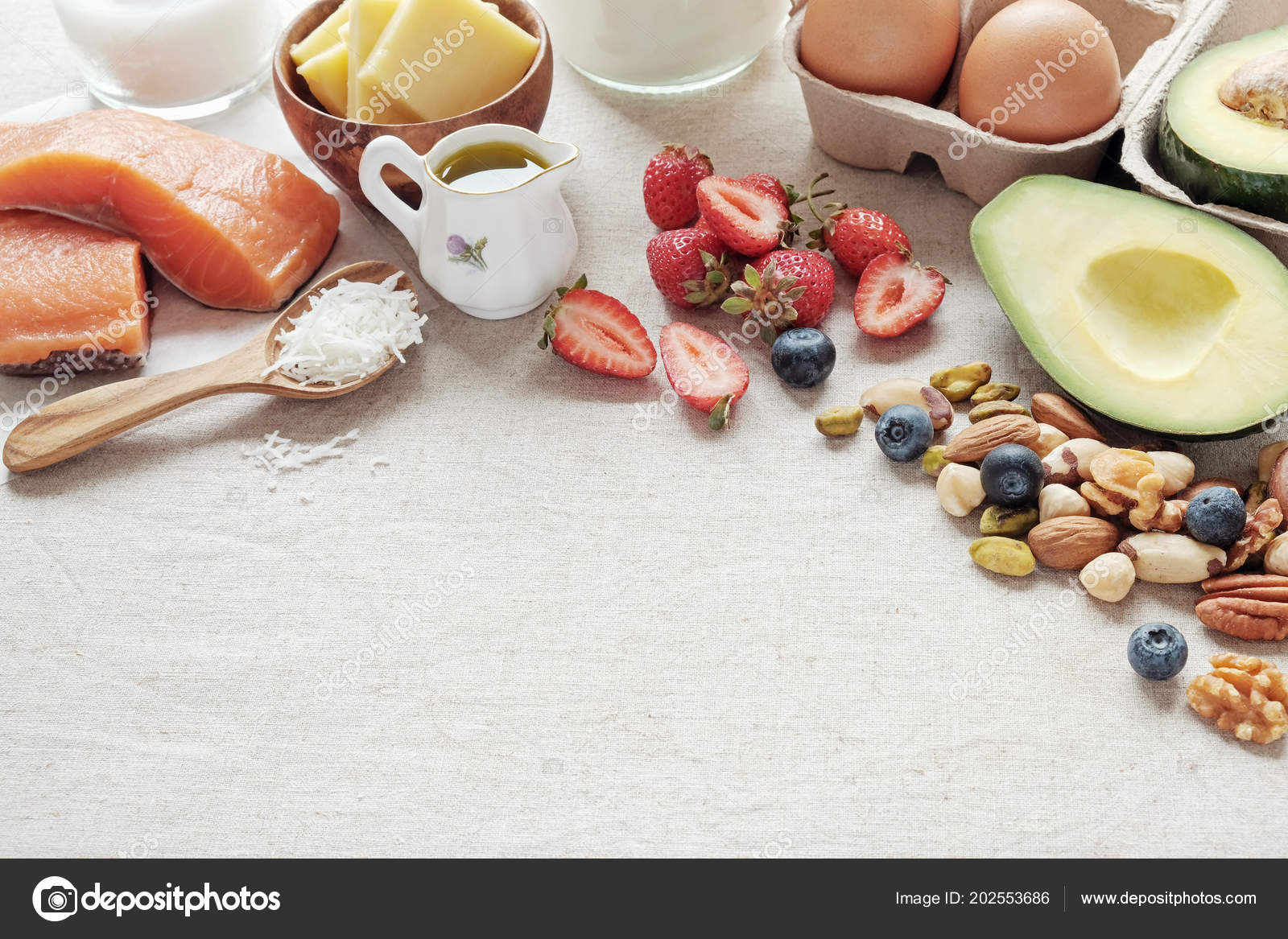 Dieta baja en carbohidratos y alta en grasas saludables