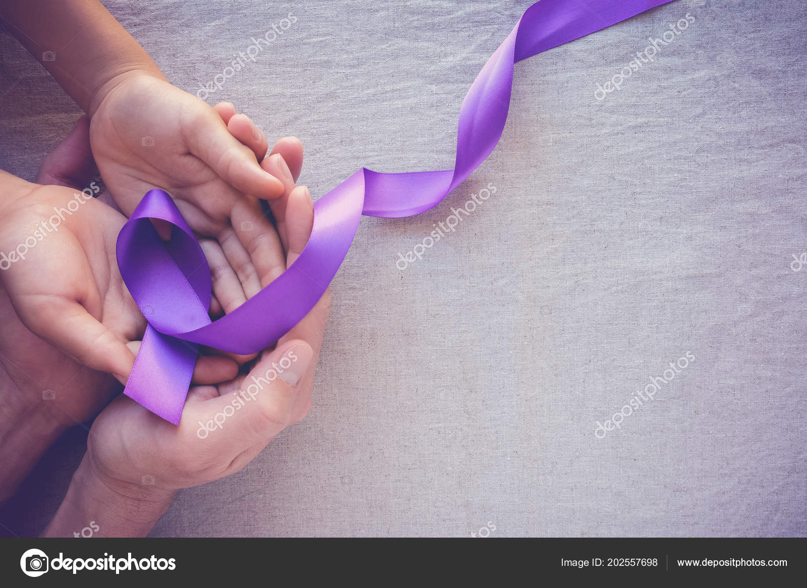 Purple Ribbons