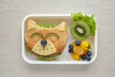 Köpek yemek kutusu, Gıda Sanat çocuklar için eğlenceli