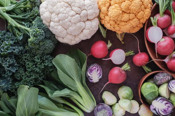 Set Sayuran Ketogenik Dan Diet Paleo — Stok Foto