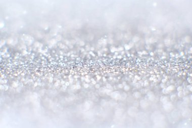 Kristal soyut parlatıcı gri arkaplan ve bulanık soyut tatil arkaplanı