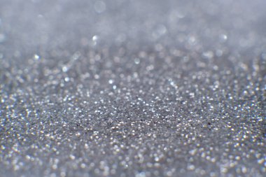 Kristal soyut parlatıcı gri arkaplan ve bulanık soyut tatil arkaplanı