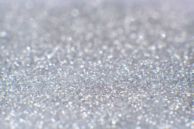 Kristal soyut parlatıcı gri arkaplan ve bulanık soyut tatil arkaplanı