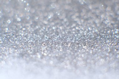 Kristal soyut parlatıcı gri arkaplan ve bulanık soyut tatil arkaplanı
