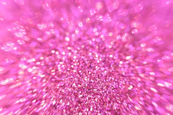 Абстрактно Розовый Фон Пузырями Искрящимися Валентинами День Событие Освещает Романтический — стоковое фото