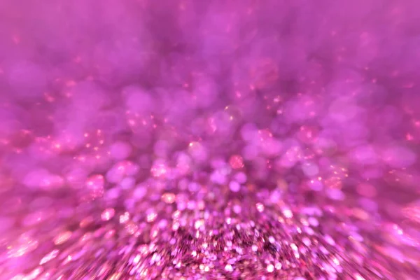 Fondo Rosa Abstracto Con Burbujas Resplandeciente Día San Valentín Luces —  Fotos de Stock