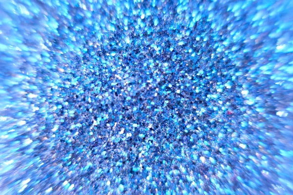 Abstracte Blauwe Achtergrond Glitter Vintage Lichten Achtergrond Met Lichten Gedecentraliseerd — Stockfoto