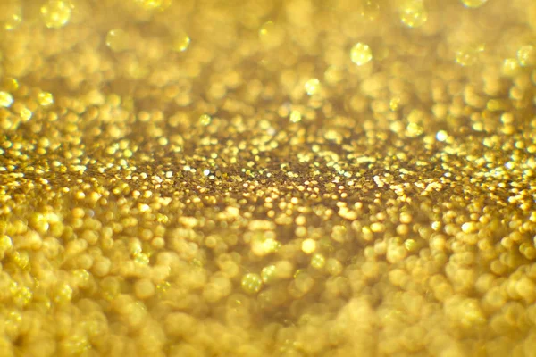 Αφηρημένο Χρυσό Φόντο Glitter Vintage Φώτα Φόντο Φώτα Defocused Χριστούγεννα — Φωτογραφία Αρχείου