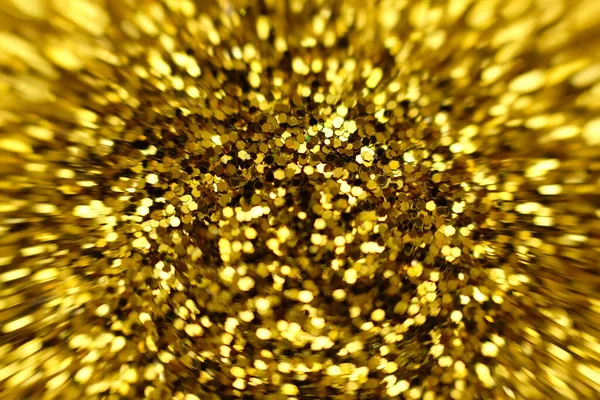 Abstracte Gouden Achtergrond Glitter Vintage Lichten Achtergrond Met Lichten Onscherp — Stockfoto