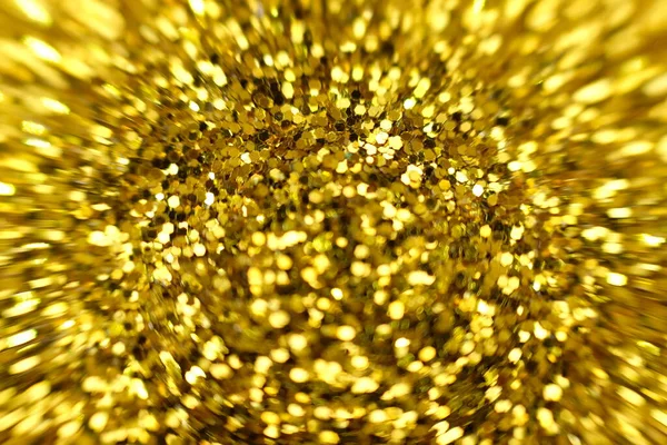 Abstracte Gouden Achtergrond Glitter Vintage Lichten Achtergrond Met Lichten Onscherp — Stockfoto