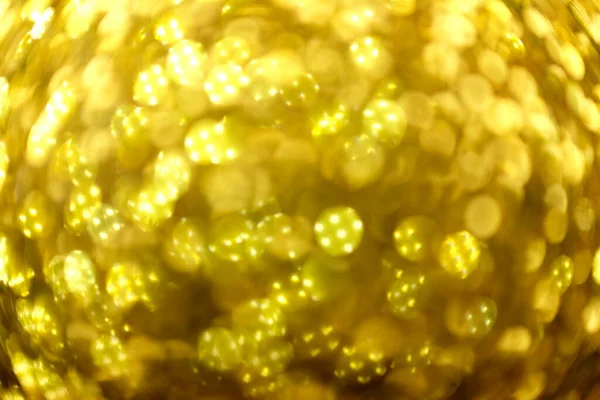 Abstracte Gouden Achtergrond Glitter Vintage Lichten Achtergrond Met Lichten Onscherp — Stockfoto