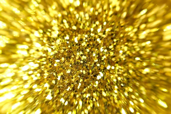 Abstraktní Zlaté Pozadí Glitter Vintage Světla Pozadí Rozostřenými Světly Vánoce — Stock fotografie