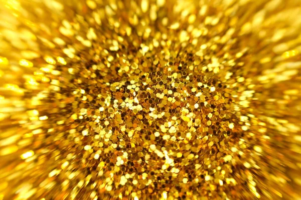 Abstraktní Zlaté Pozadí Glitter Vintage Světla Pozadí Rozostřenými Světly Vánoce — Stock fotografie