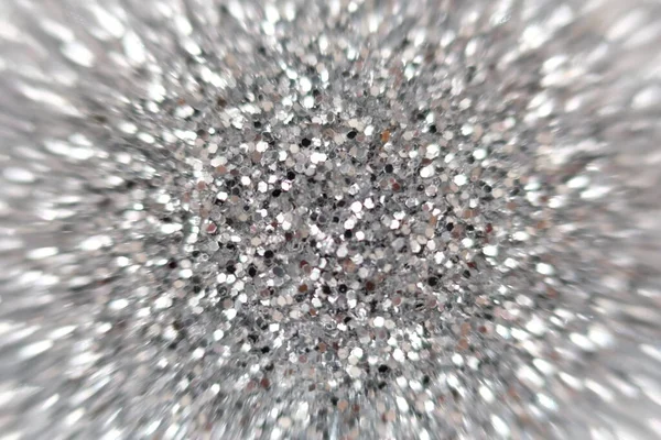水晶抽象闪耀的灰色背景和模糊的抽象假日背景 — 图库照片