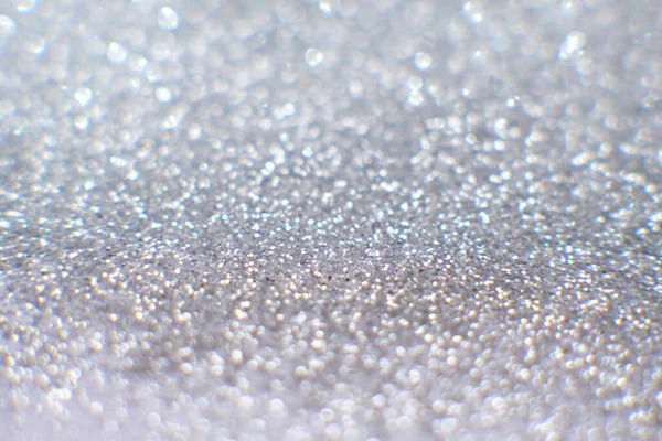 Crystal Abstract Glitter Grey Background Blurred Abstract Holiday Background — Stock Photo, Image