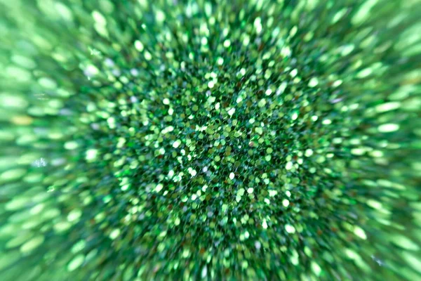 Fundo Verde Abstrato Com Bolhas Brilhante Dia Dos Namorados Cintilante — Fotografia de Stock