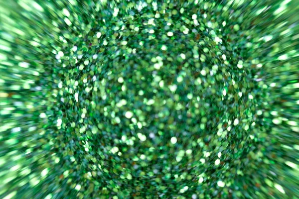 Fundo Verde Abstrato Com Bolhas Brilhante Dia Dos Namorados Cintilante — Fotografia de Stock