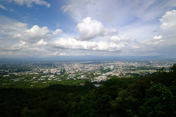 City View Beautiful Landscape Mountains — Zdjęcie stockowe