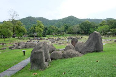 güzel kaplıca ve manzara duvar kağıdı arka planı