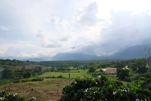 Piękny Widok Góry Tło Tapety Krajobraz — Zdjęcie stockowe
