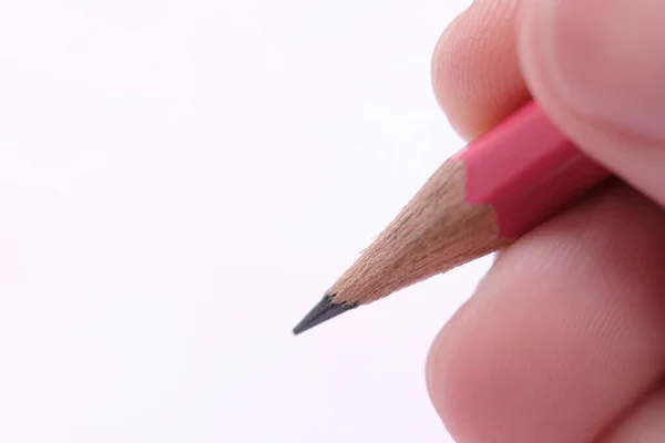 Sharp Pencil Close View — Foto de Stock