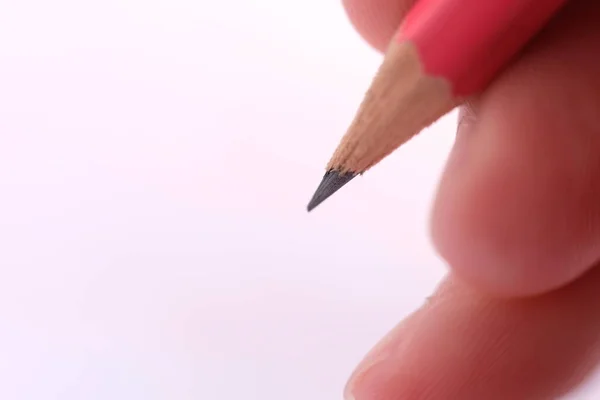 Sharp Pencil Close View — Fotografia de Stock