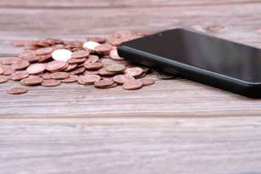 Para yığını yakın görünüm, para kavramı 