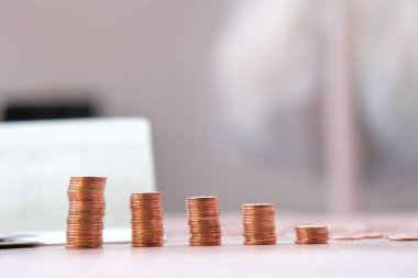 Para yığını yakın görünüm, para kavramı 