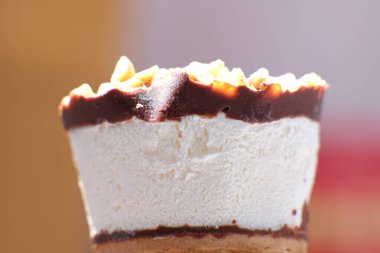 Dondurmanın manzarasını kapat. 