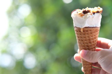 Dondurmanın manzarasını kapat. 