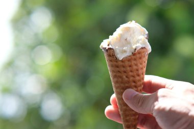 Dondurmanın manzarasını kapat. 